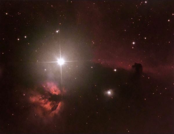 NGC 2024 (Flame Nebula), IC 434, Barnard 33 (Horsehead Nebula), NGC 2023 - Astrophotography
