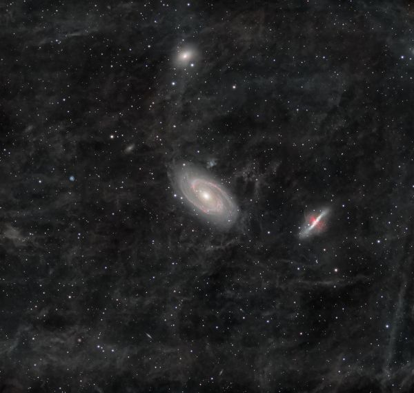 M81 & M82 - Bode's Galaxy & The Cigar Galaxy - Astrophotography
