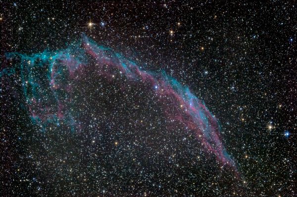 NGC6992 & NGC6995. The Veil Nebula. - Astrophotography