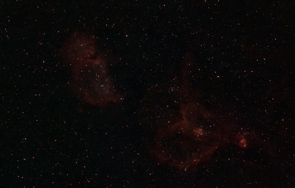 Soul and Heart of Cassiopeia - Astrophotography