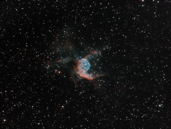 NGC2359/Gum4 (Emission Neb.) Thor's Helmet HOO - Astrophotography