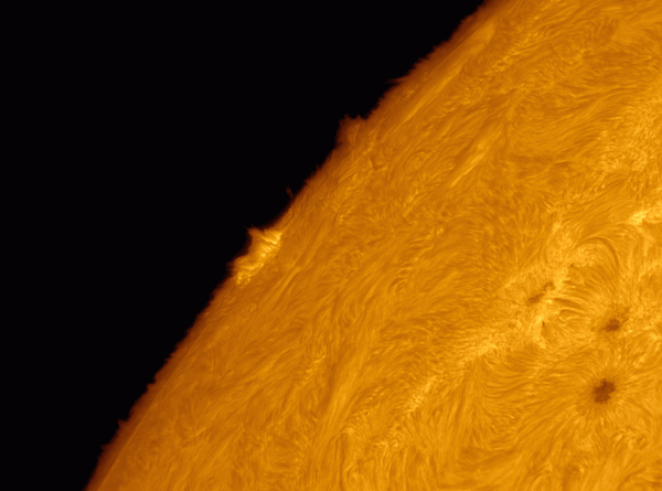 Animation for 37 minutes. - Astrophotography