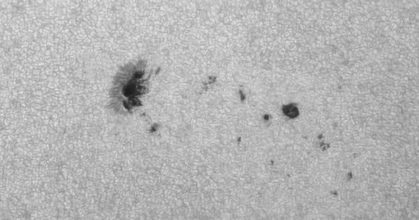 SUNSPOT GROUP #2827 31.05.2021 - Astrophotography