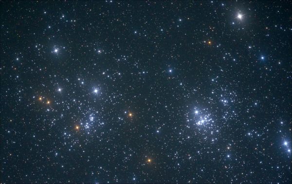 The Double Cluster in Perseus - Astrophotography