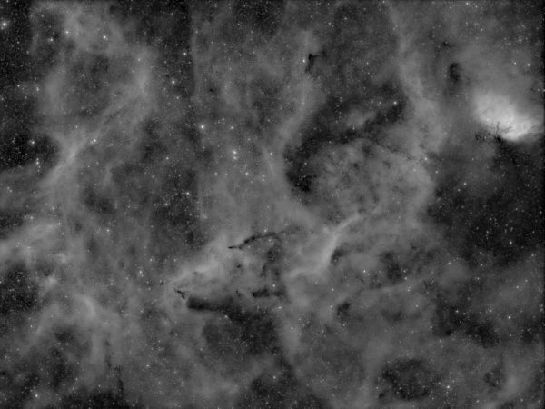 Central area of the swan (near B 147) - Astrophotography