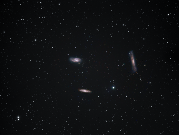 leo triplet (2011) - Astrophotography