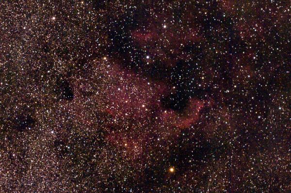 The North America Nebula and the Pelican Nebula - Astrophotography