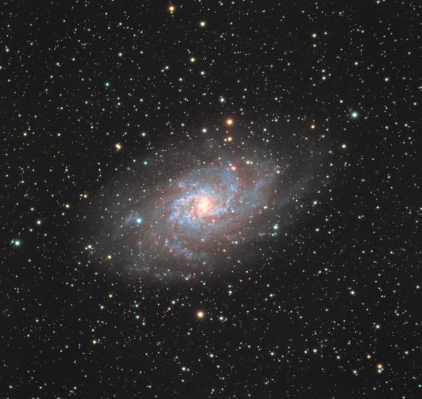 M33 The Triangulum Galaxy - Astrophotography