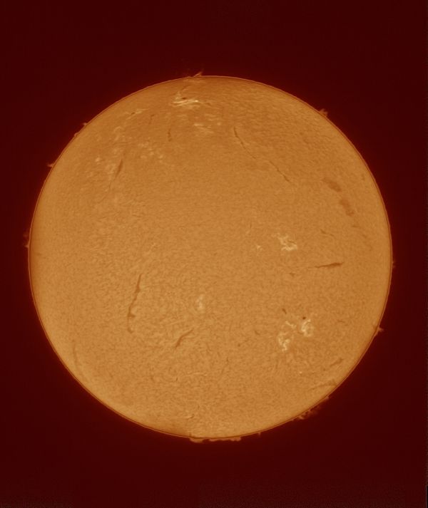 The Sun 13-05-23 colorized - Astrophotography