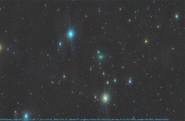 103P/Hartley 2 - Astrophotography