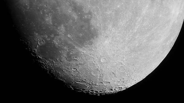 The Moon, Tycho Crater - Astrophotography