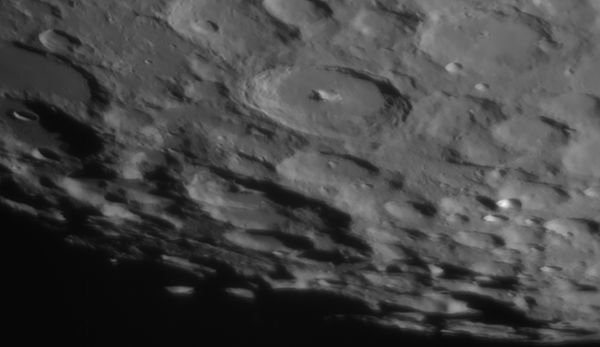 Moon, Moret crater evening 10.01.2025 - Astrophotography