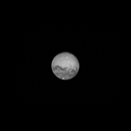 Mars, October 10, 2020 (monochrome) - Astrophotography