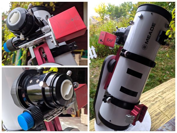 Meade LightBridge Mini 114 modification (F450mm, f/3.95) - Astrophotography