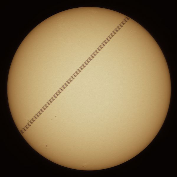 ISS Transit - Astrophotography