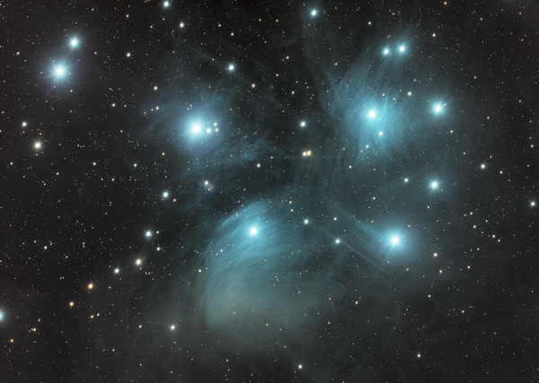 Turquoise Pleiades