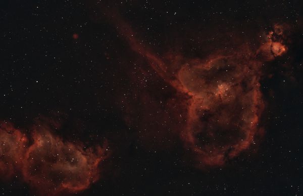 IC1805 + IC1848 - Astrophotography