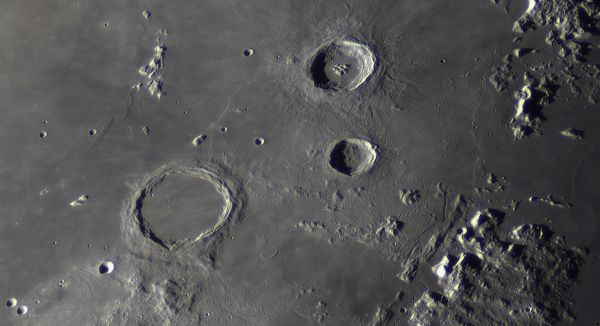 Archimedes, Autolycus, Aristillus - Astrophotography