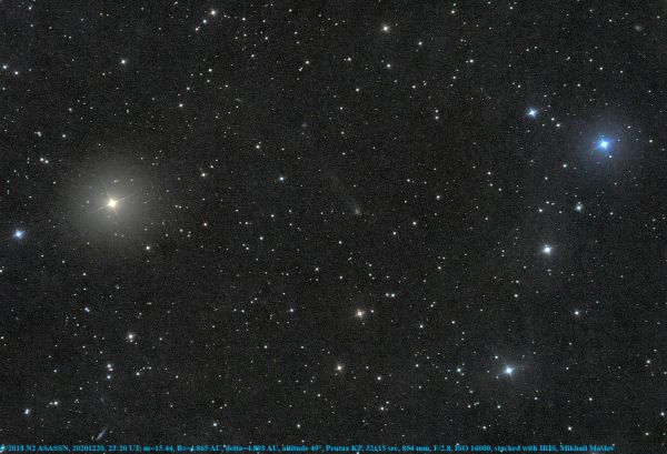 C/2018 N2 ASASSN - Astrophotography