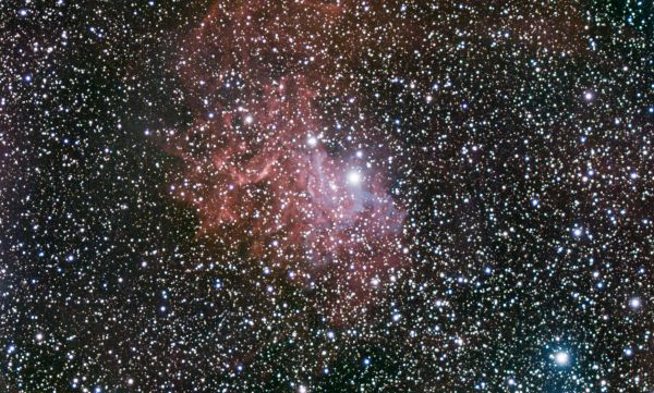 Flaming Star Nebula (IC 405) - Astrophotography