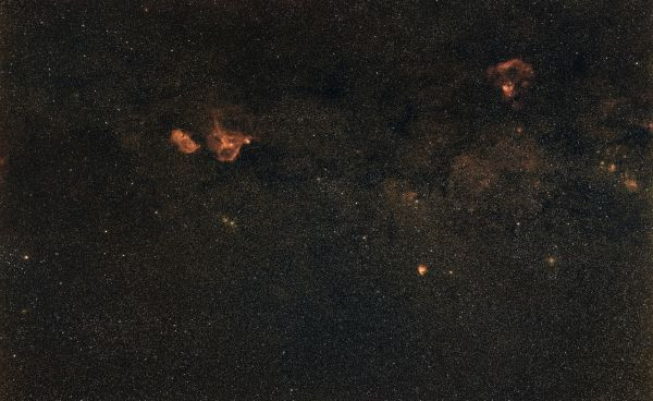 Cassiopea. Canon R6 astromod, 50mm F/1.2L. 6hrs