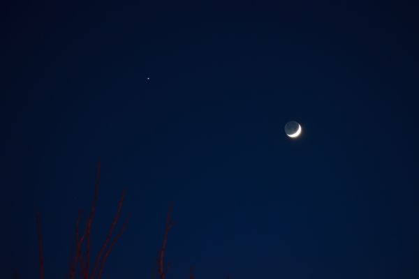Close approach of the Moon (+15%) and Jupiter, 03.13.24 - Astrophotography