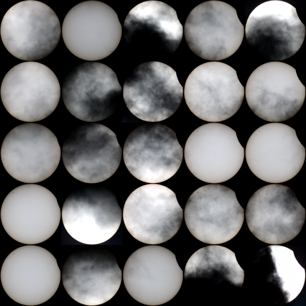 Partial solar eclipse 29.03.25 in Moscow - Astrophotography