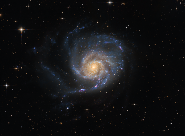 M101 The Pinwheel Galaxy - Astrophotography