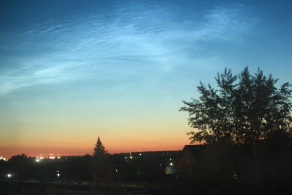 Noctilucent clouds - Astrophotography