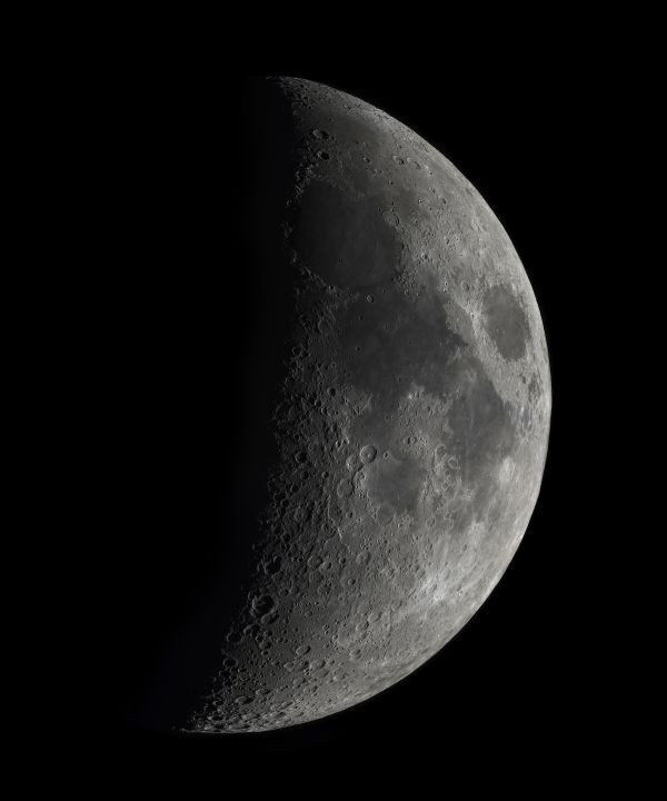 Waxing Moon - Astrophotography