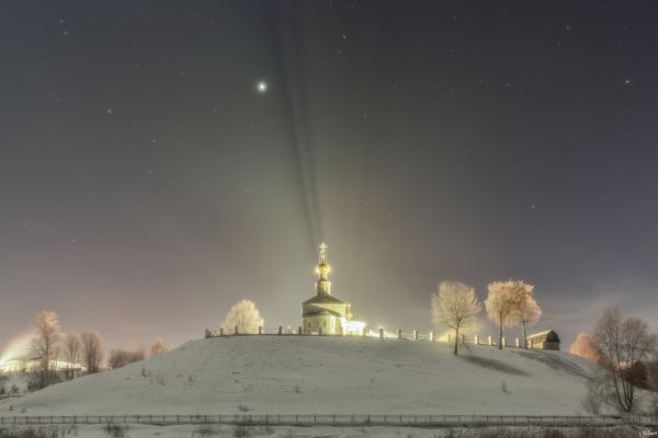 Church of the Nativity of the Virgin Mary - Astrophotography
