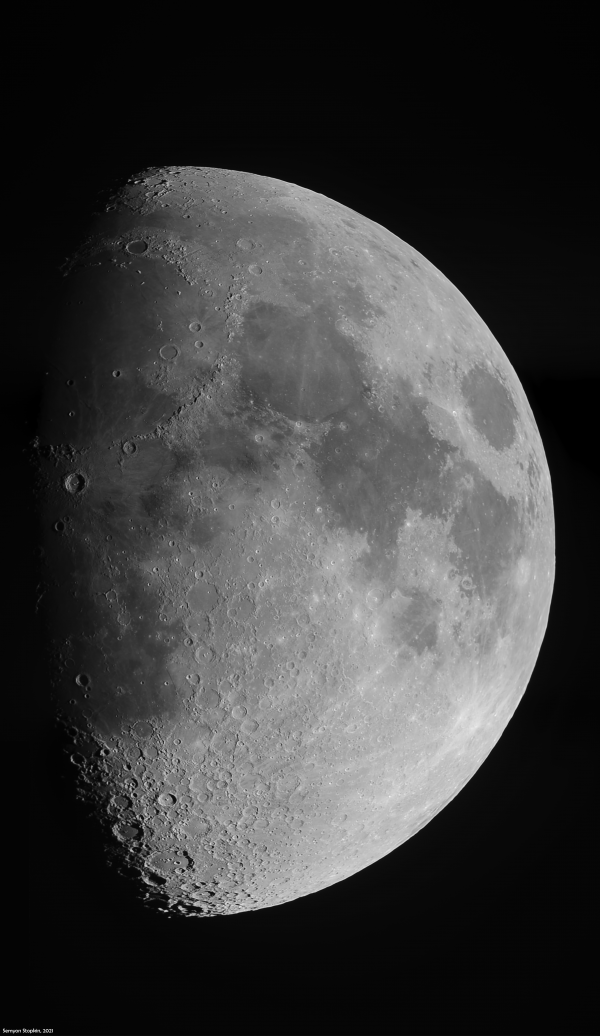 Moon mosaic - Astrophotography