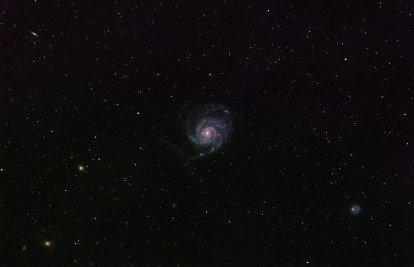 M 101, the Pinwheel Galaxy - Astrophotography