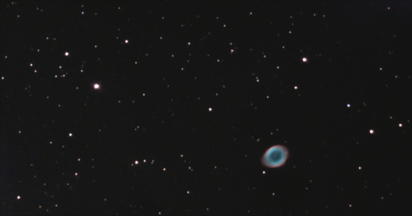 The Ring Nebula M57 in Lyra. May 16, 2021. - Astrophotography