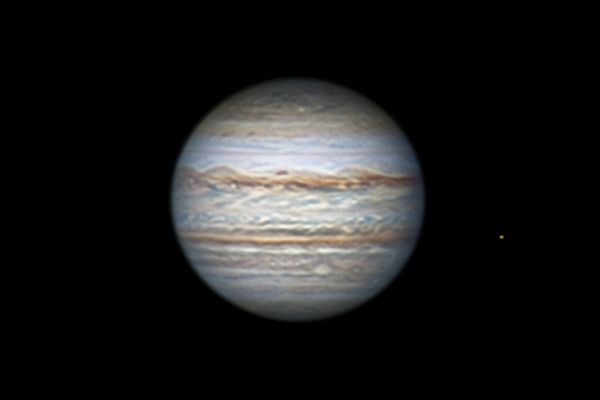 Jupiter and Io, 27.08.2022 - Astrophotography