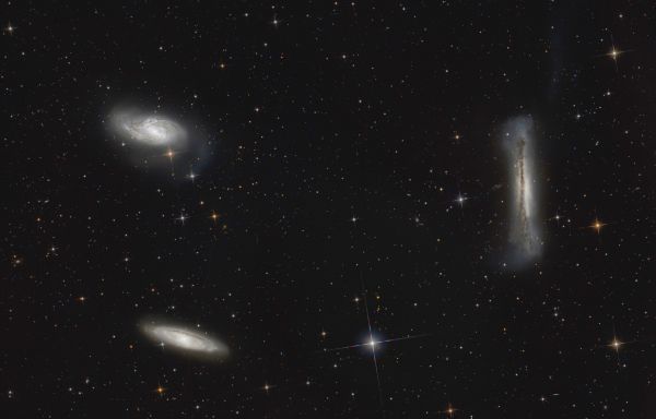 The Leo Triplet (M66 Group) | The Leo Triplet - Astrophotography