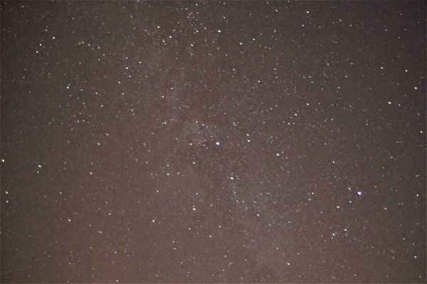 Fragment of the night sky - Astrophotography