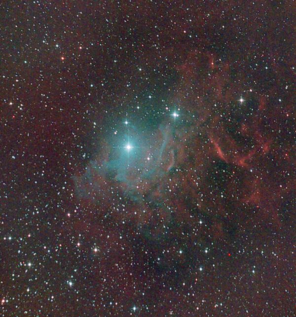 IC-405 (Flaming Star Nebula) - Astrophotography