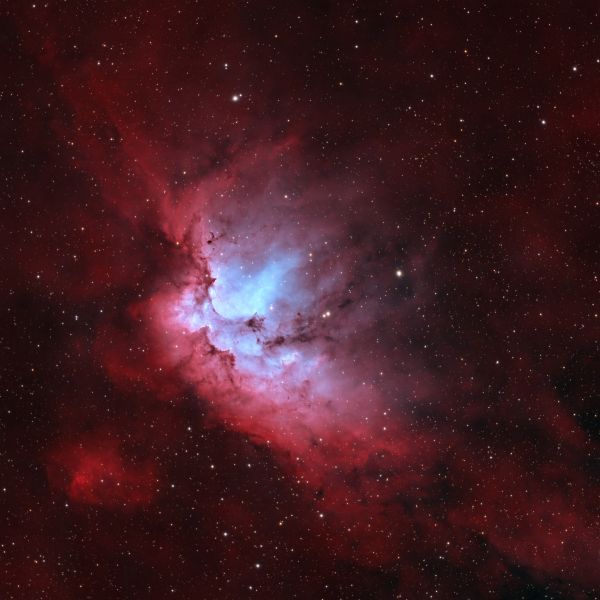 Wizard in RGB+Ha+OIII - Astrophotography