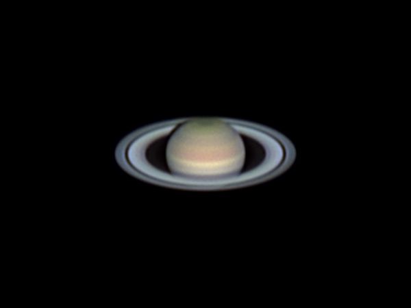 Saturn (08 july 2015, 21:33) - Astrophotography