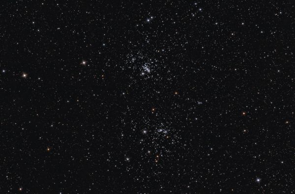 The Double Cluster in Perseus (NGC 869 and NGC 884) - Astrophotography