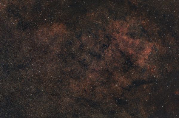 Random section of the Milky Way with NGC6741 in the center. - Astrophotography