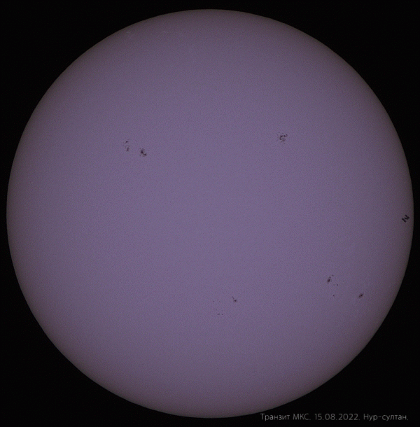 Transit ISS - Astrophotography