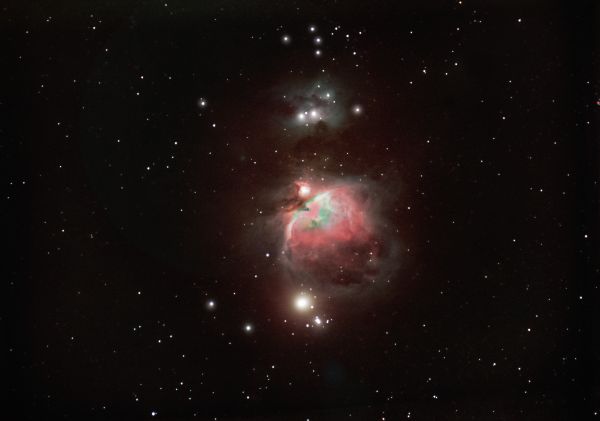 M42 and the Running Man - Astrophotography