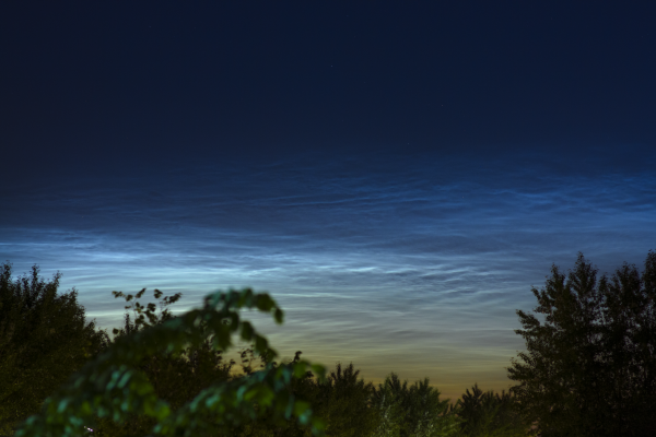 Noctilucent clouds - Astrophotography