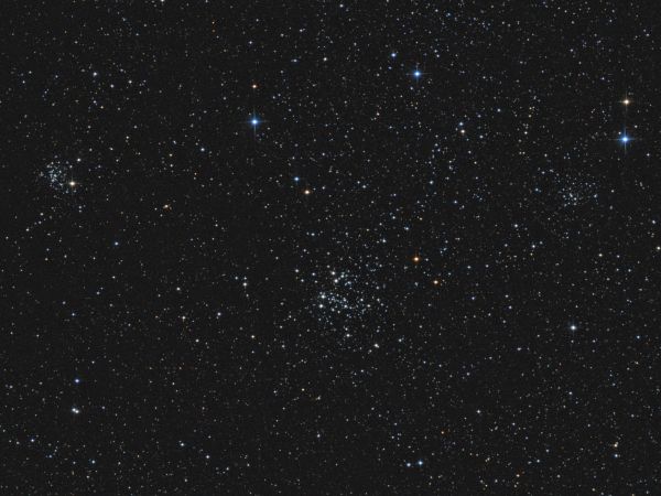 Open Clusters NGC654, NGC659, NGC663 - Astrophotography