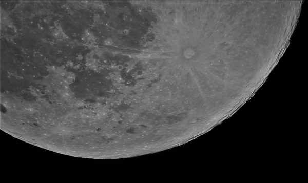 Crater Tycho - Astrophotography