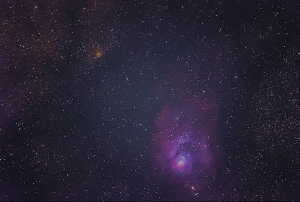 M8 Lagoon and NGC 6544 - Astrophotography