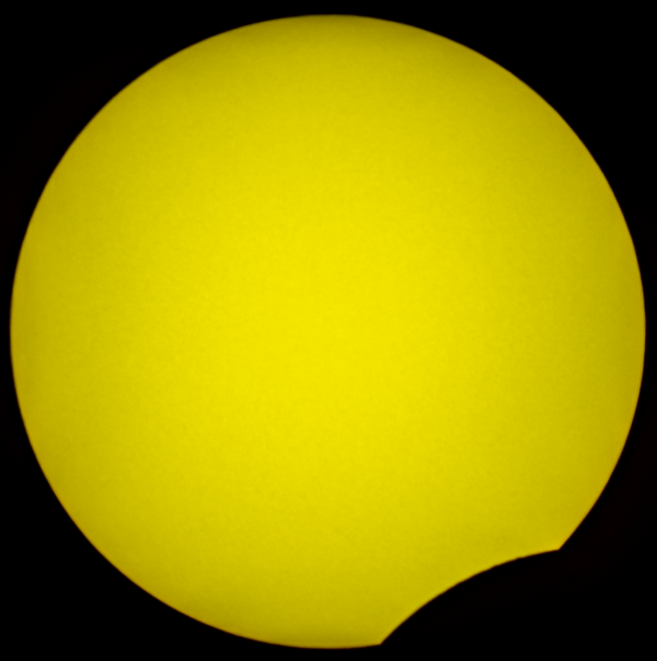 Solar Eclipse 21.06.20 (maximum phase in Kyiv) - Astrophotography