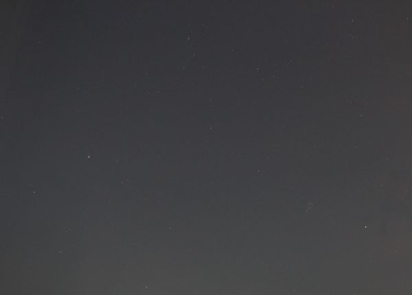 Perseid meteor shower (cropped) - Astrophotography